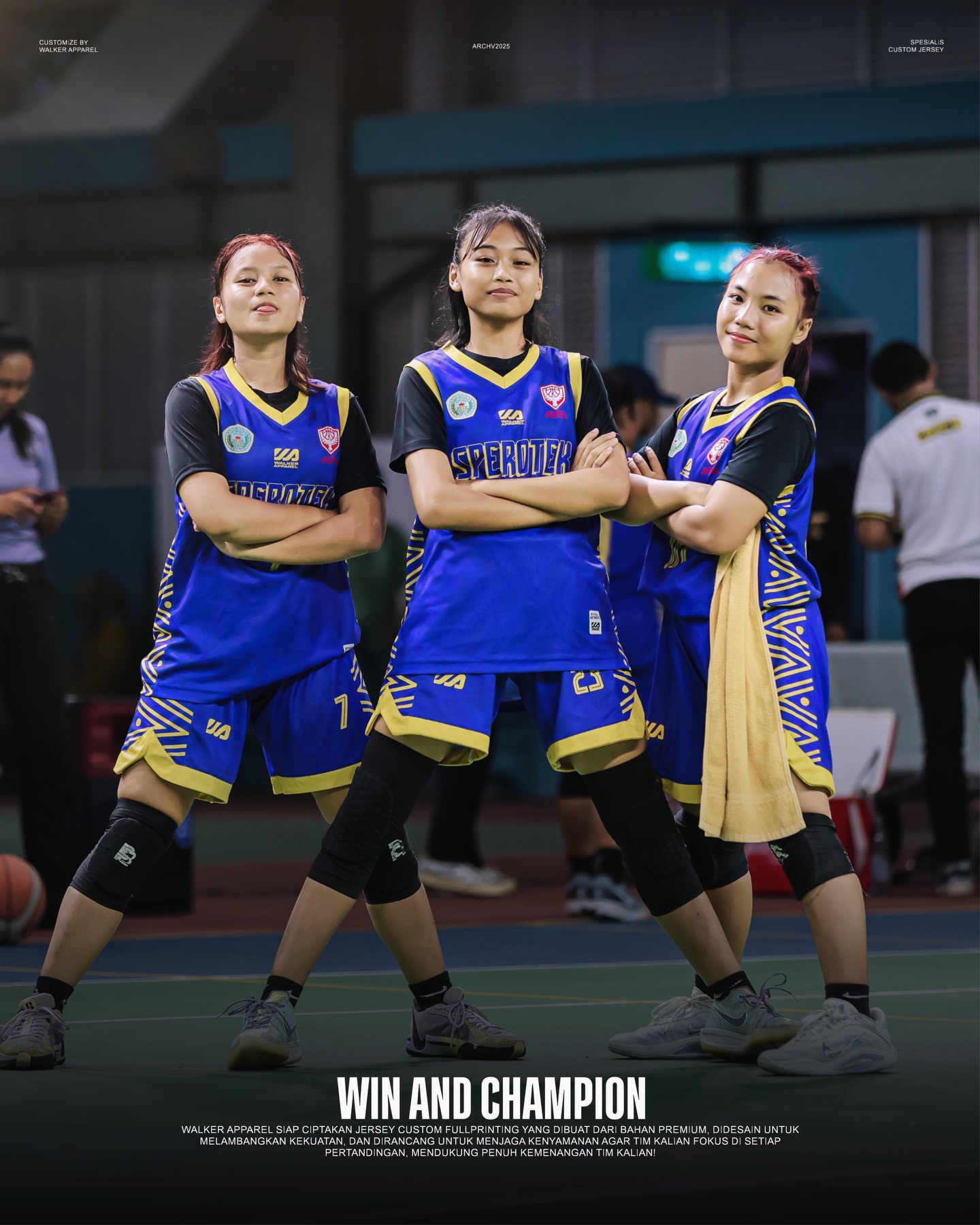 Contoh visual jersey Team